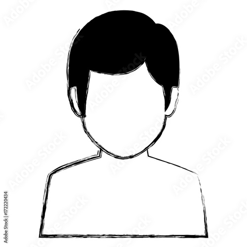 young man shirtless avatar character