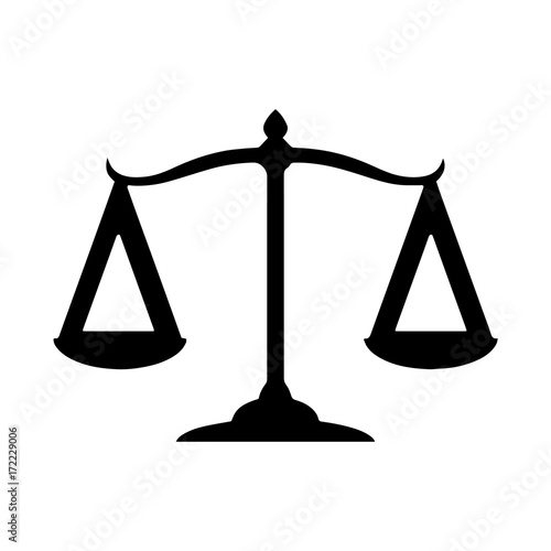scales, Web icon. vector design