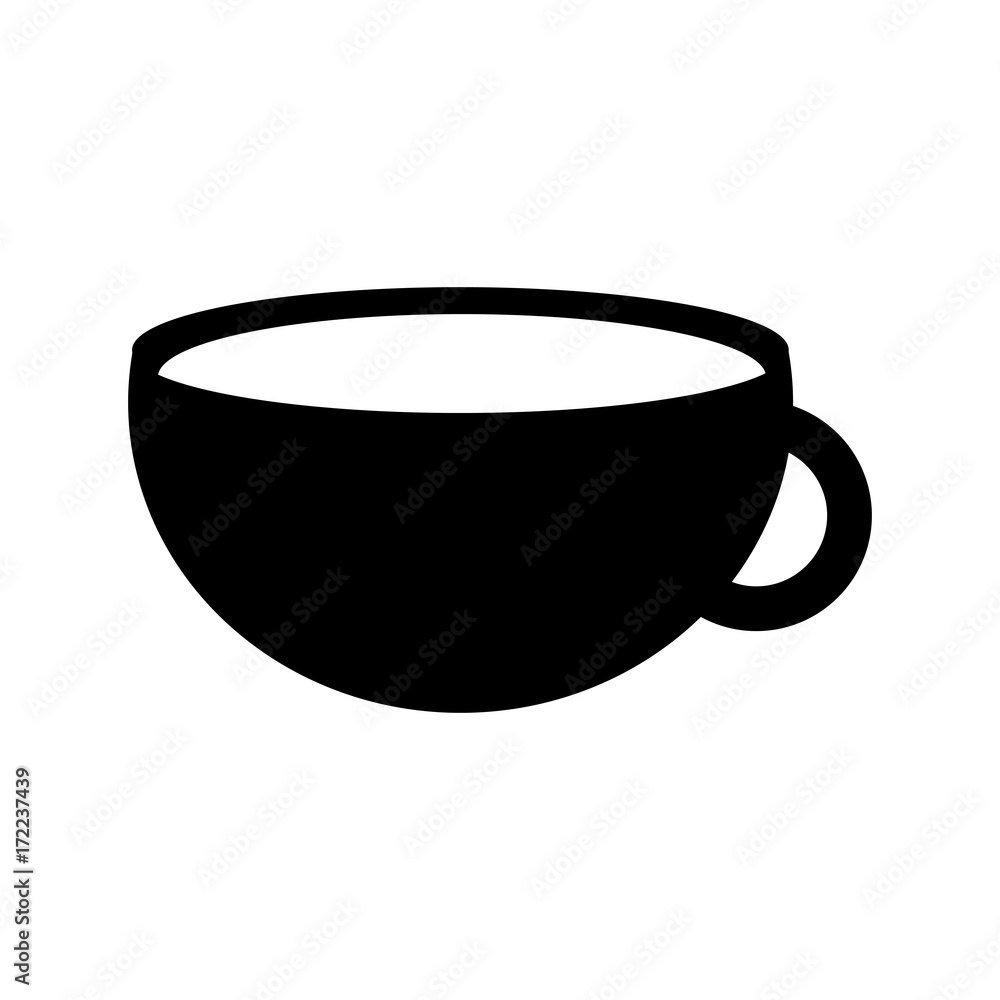 cup of beverage refreshment aroma liquid vector illustration cup of beverage refreshment aroma liquid vector illustration