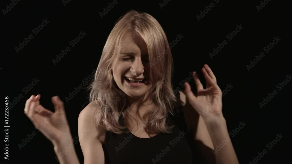 Angry woman screaming with rage, furious and dangerous Angry woman screaming with rage, furious and dangerous
