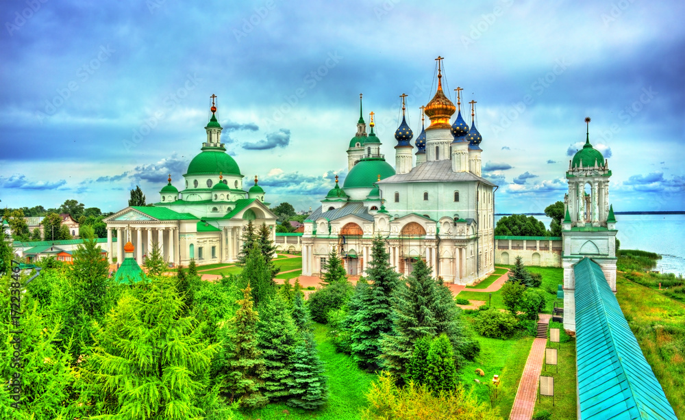 Spaso-Yakovlevsky Monastery or Monastery of St. Jacob Saviour in Rostov, the Golden Ring of Russia