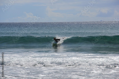 Surfer im Meer