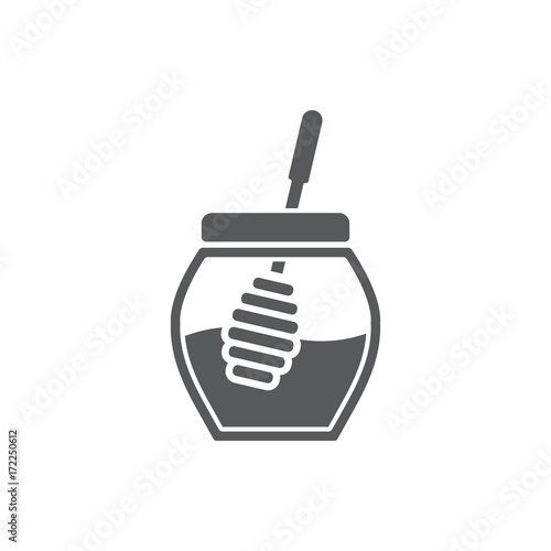 Honey icon. Simple illustration.