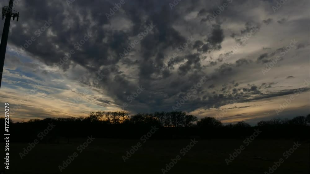 Time lapse of a sunset in texas on a ranch Time lapse of a sunset in texas on a ranch