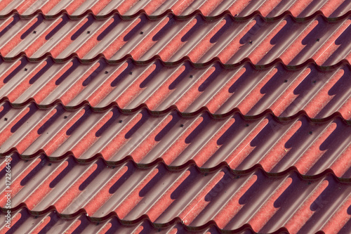 red metal roof