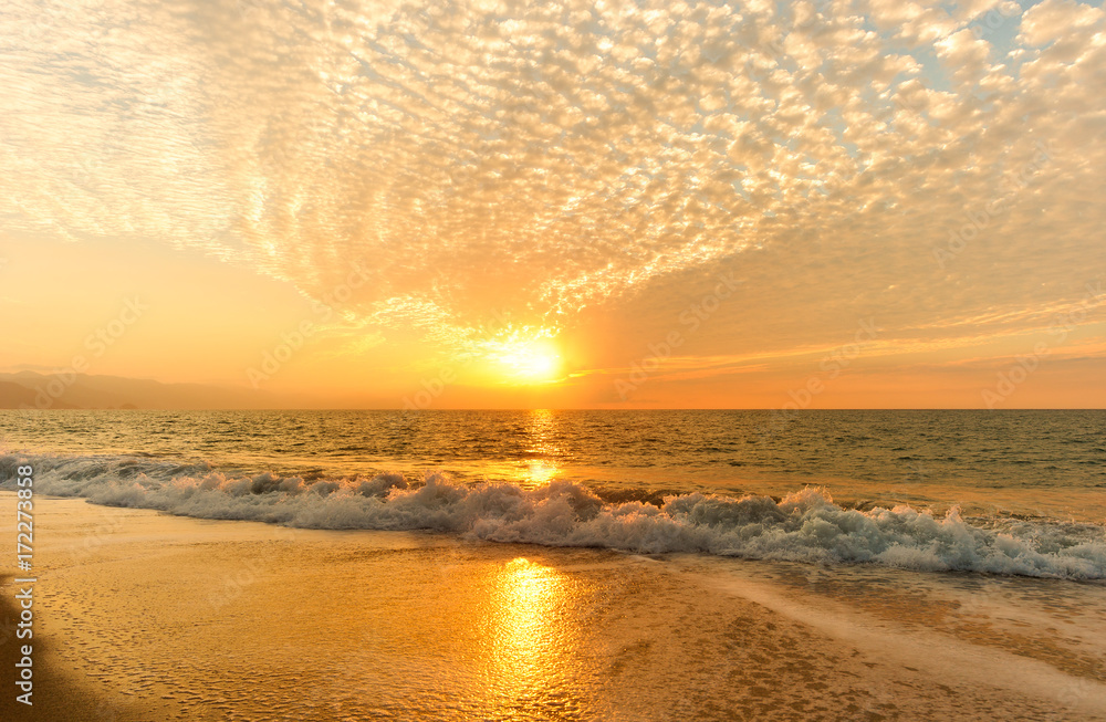 Fototapeta premium Ocean Sunset