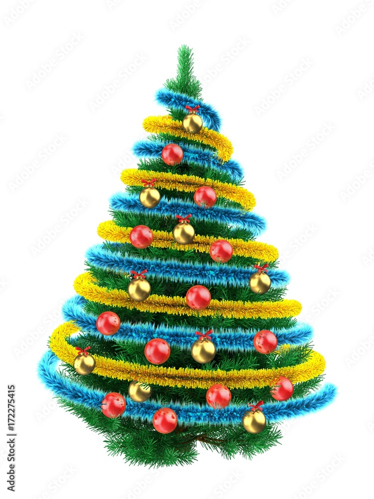 3d Christmas tree