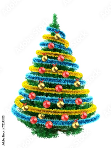 3d Christmas tree