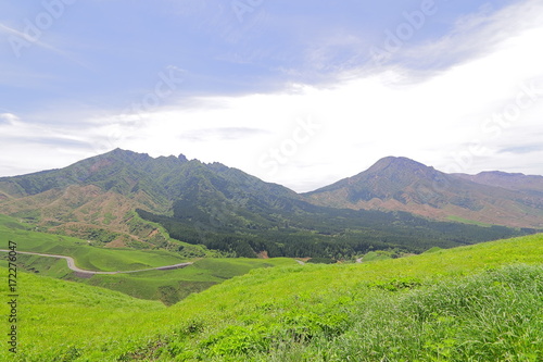 阿蘇大観峰の風景