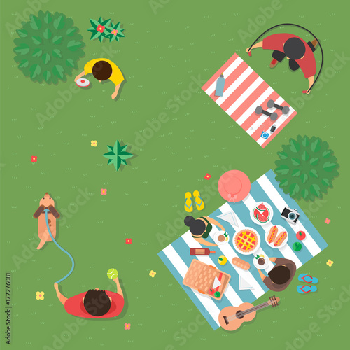Vector of summer feel design