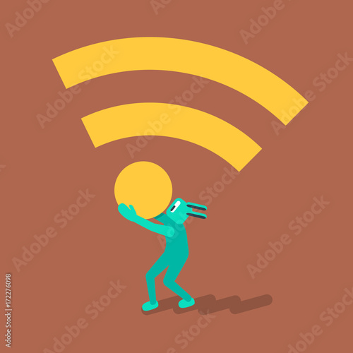 Illustration of social media