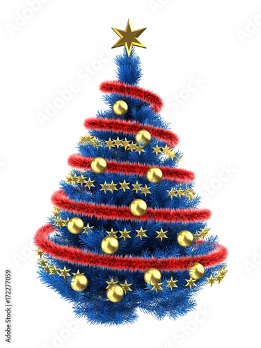 3d Christmas tree