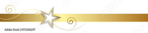 Gold Band Banner Sterne Stern Welle Wellen Weihnachten Hintergrund Weihnachtlich