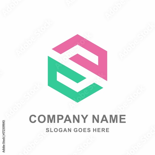 Free Download Monogram Letter S Geometric Hexagon Cube Architecture Construction Business Company Stock Vector Logo Design Template  - GFXLoad