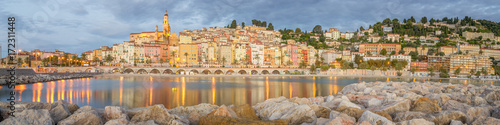 Obraz na płótnie Menton, France w salonie