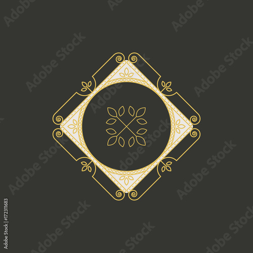 Vector geometric symbol