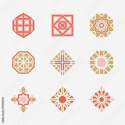 Vector geometric symbols
