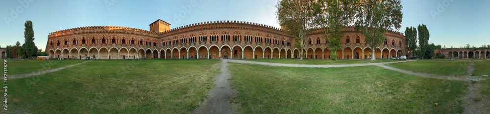 Pavia, castello Visconteo a 360 gradi