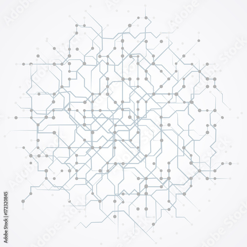 Abstract technology background. Computer circuit board