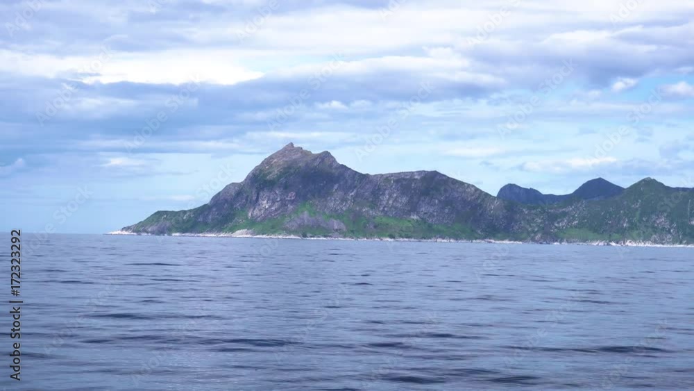Mountain landscapes on the Norwegian Sea Mountain landscapes on the Norwegian Sea
