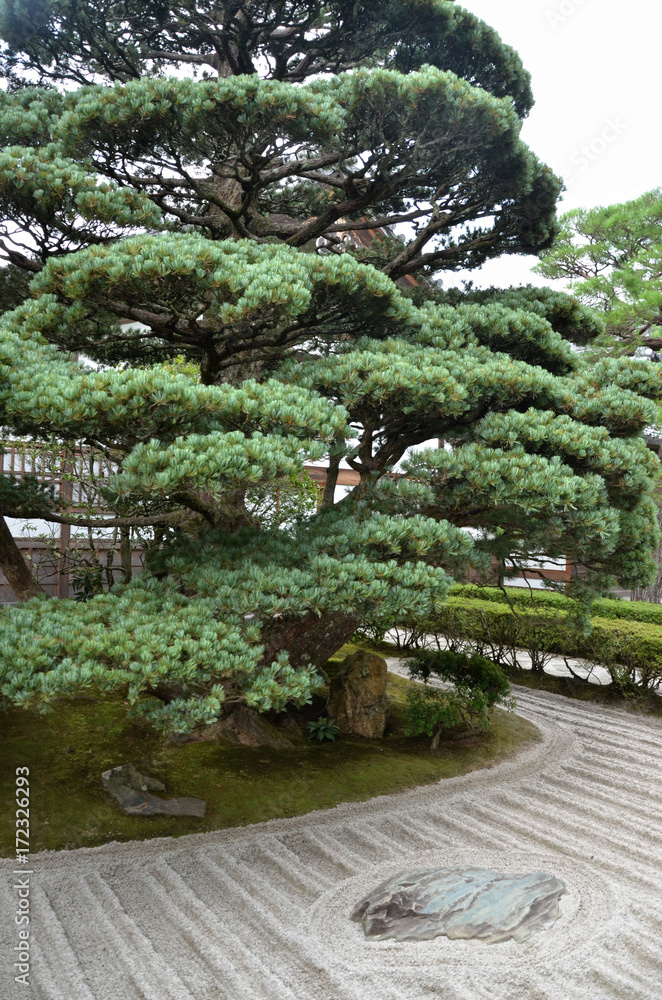 Giardino zen del Tempio d'Argento a Kyoto