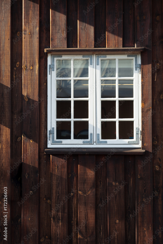 Detail of windows of old houses in Copenaghen Detail of windows of old houses in Copenaghen