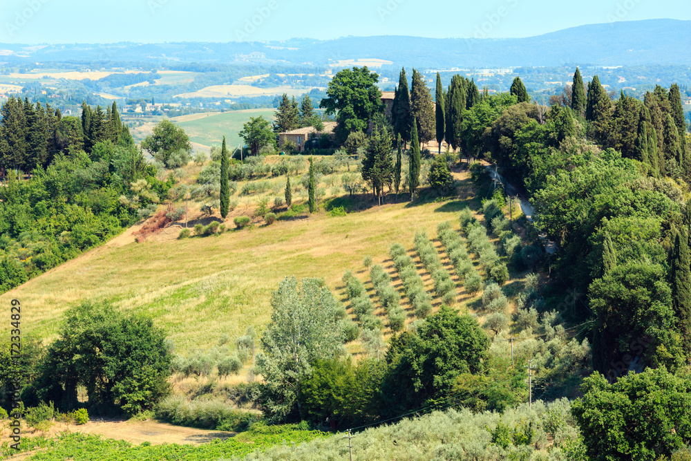 Tuscany countryside, San Gimignano, Italy