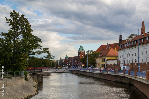 Stare miasto w mieście Wrocław, Polska