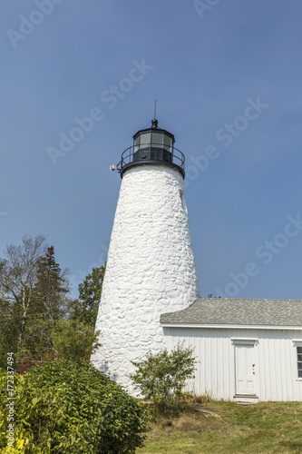 beautiful lighthouse in Castine, USA