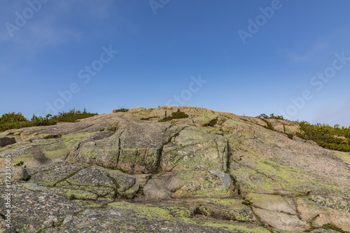 view to Mount Cadillac in acadia national park