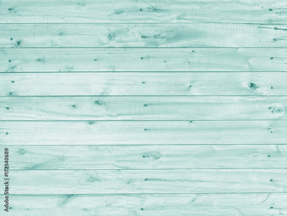 Obraz premium blue wood plank texture background for design.