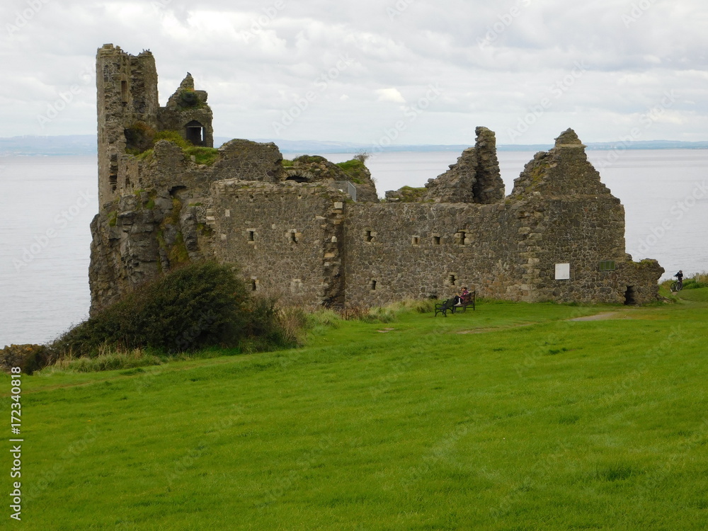 Dunure Castle Ruins Ayrshire Coast Dunure Castle Ruins Ayrshire Coast