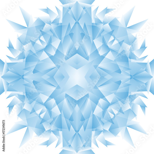 Abstract & geometric background element - vector fashion & hipnotic pattern