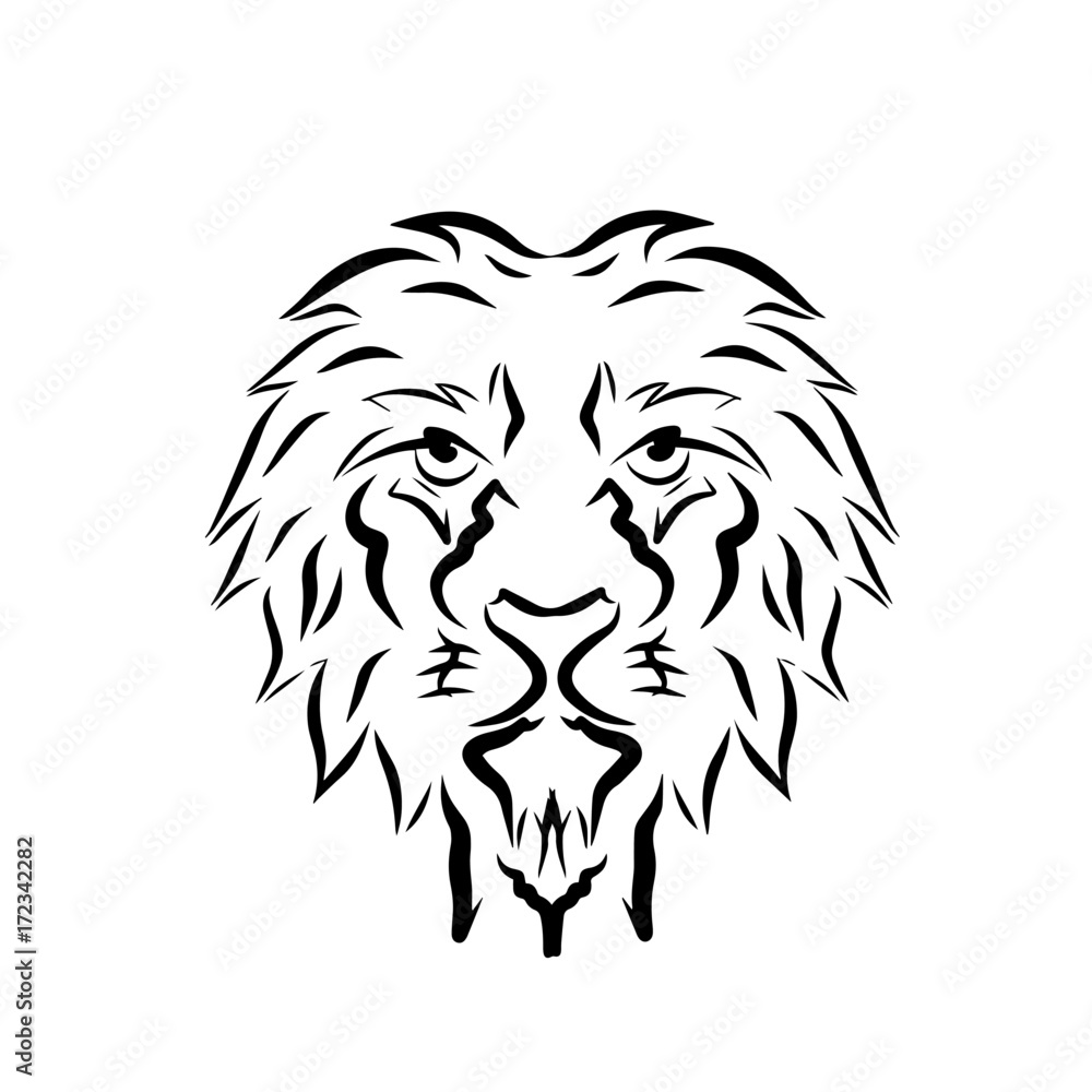 Obraz premium lion logo