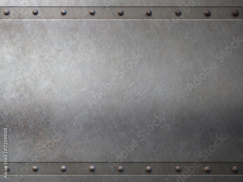 steel metal background 3d illustration