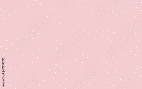 classic pastel pink cute wallpaper with white polka dots