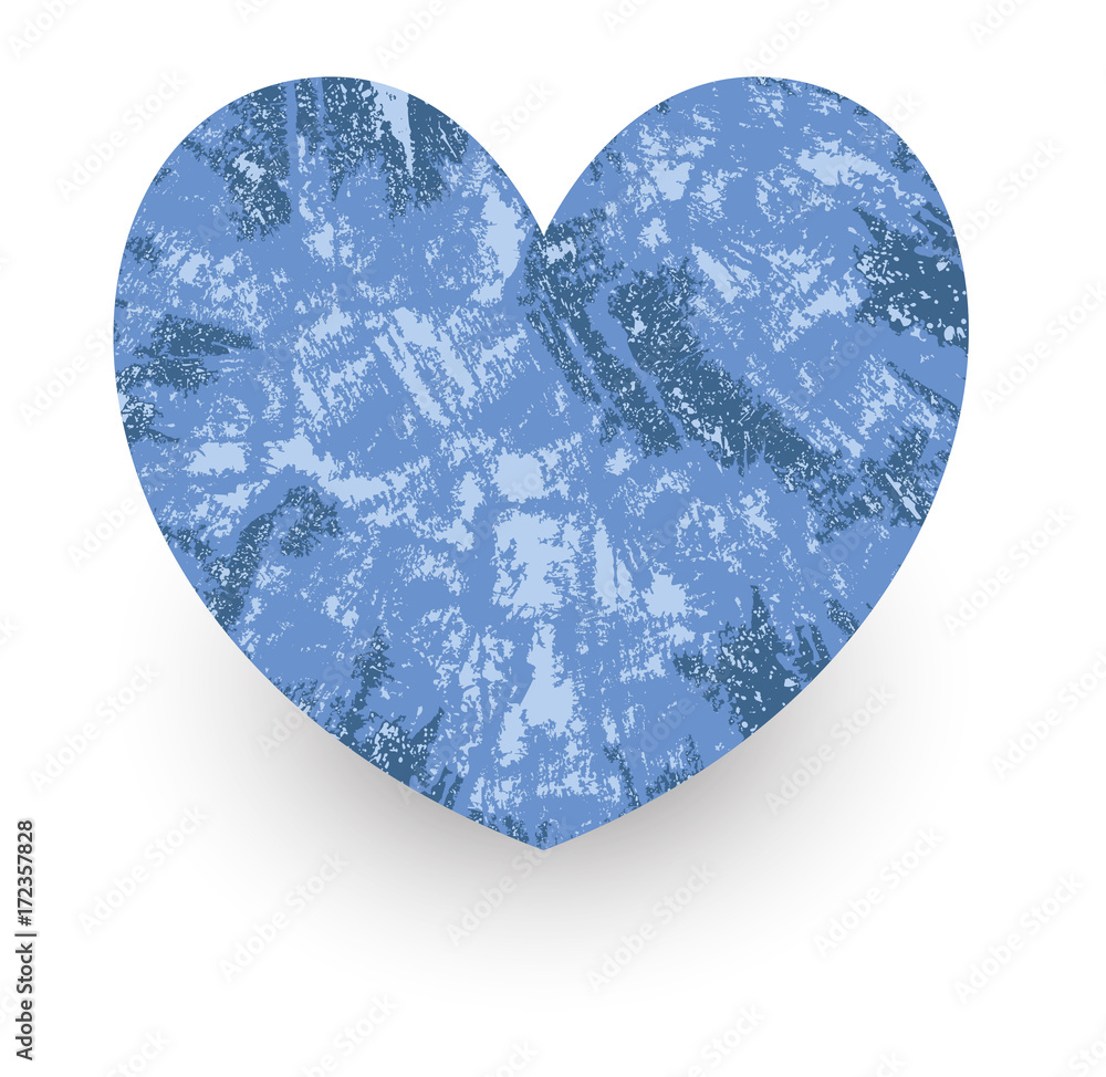 Old Grunge Heart Vector Old Grunge Heart Vector