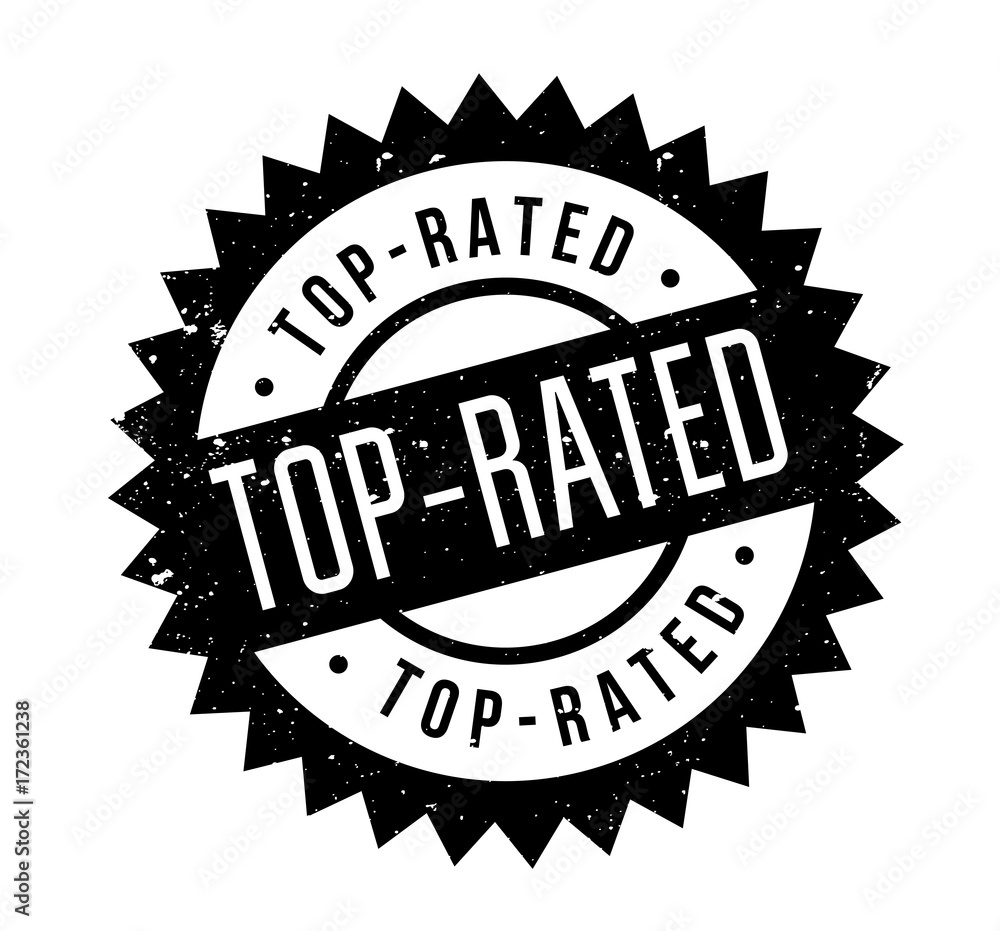 Top-Rated rubber stamp. Grunge design with dust scratches. Effects can be easily removed for a clean, crisp look. Color is easily changed. Top-Rated rubber stamp. Grunge design with dust scratches. Effects can be easily removed for a clean, crisp look. Color is easily changed.