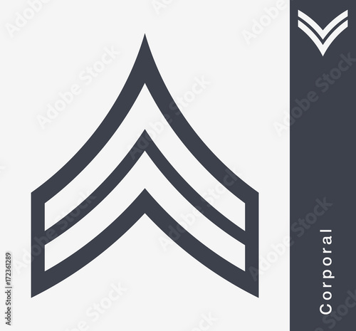 Military Ranks and Insignia. Stripes and Chevrons of Army