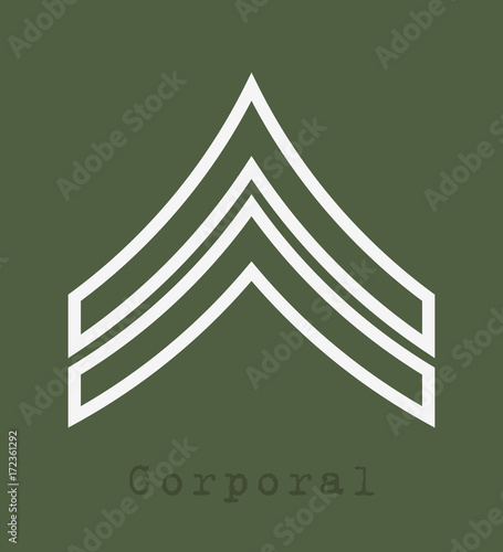 Military Ranks and Insignia. Stripes and Chevrons of Army