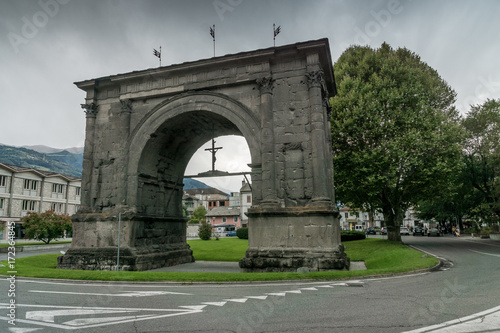 Arco d'Augusto in Aosta, Italien