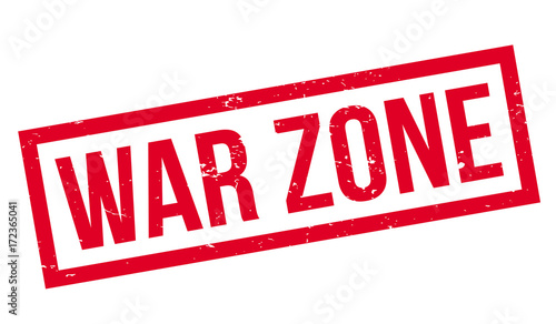 War Zone rubber stamp. Grunge design with dust scratches. Effects can be easily removed for a clean, crisp look. Color is easily changed.