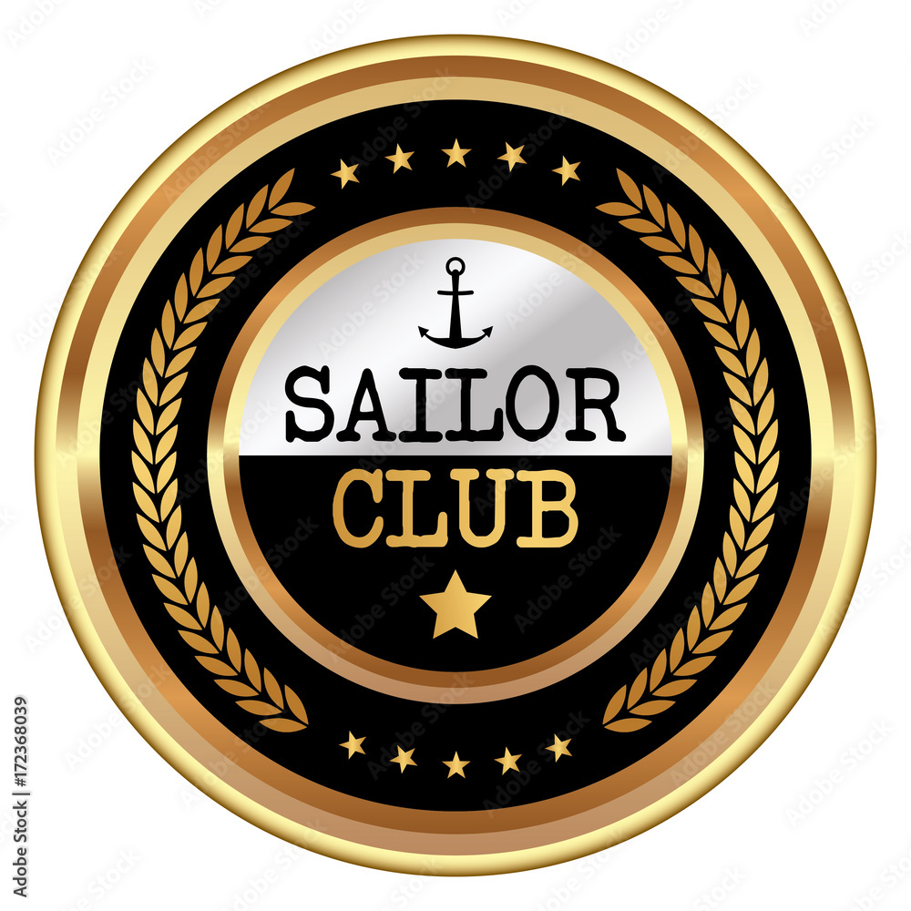 Sailor Club Badge