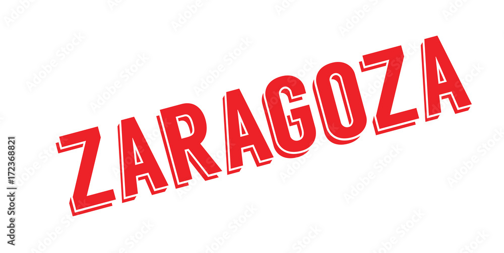Zaragoza rubber stamp. Grunge design with dust scratches. Effects can be easily removed for a clean, crisp look. Color is easily changed. Zaragoza rubber stamp. Grunge design with dust scratches. Effects can be easily removed for a clean, crisp look. Color is easily changed.