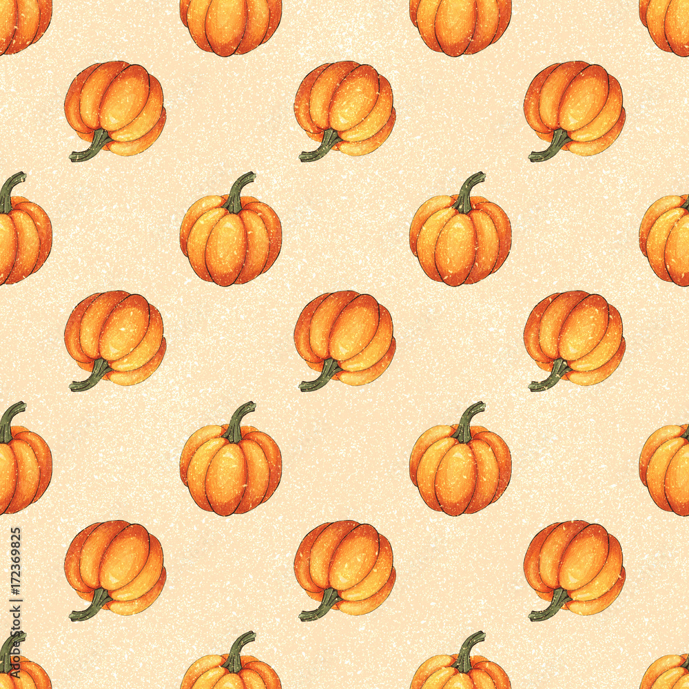 beige seamless texture of pumpkins beige seamless texture of pumpkins