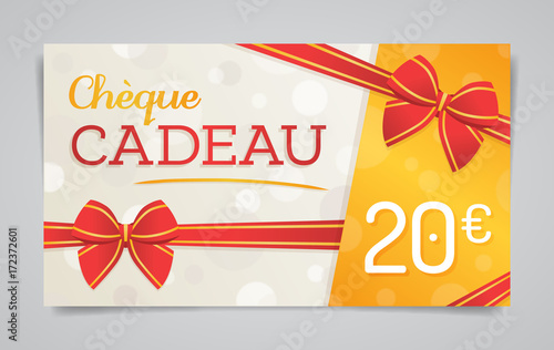 Chèque Cadeau - 20 euros