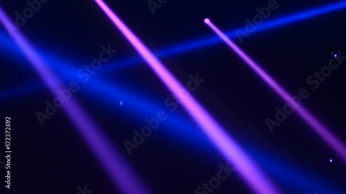 Lights in night club