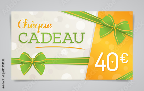 Chèque Cadeau - 40 euros