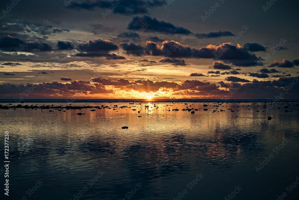 Fototapeta premium Rarotonga Sunset