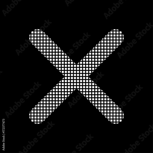 Pixel Icon - Kreuz - Falsch